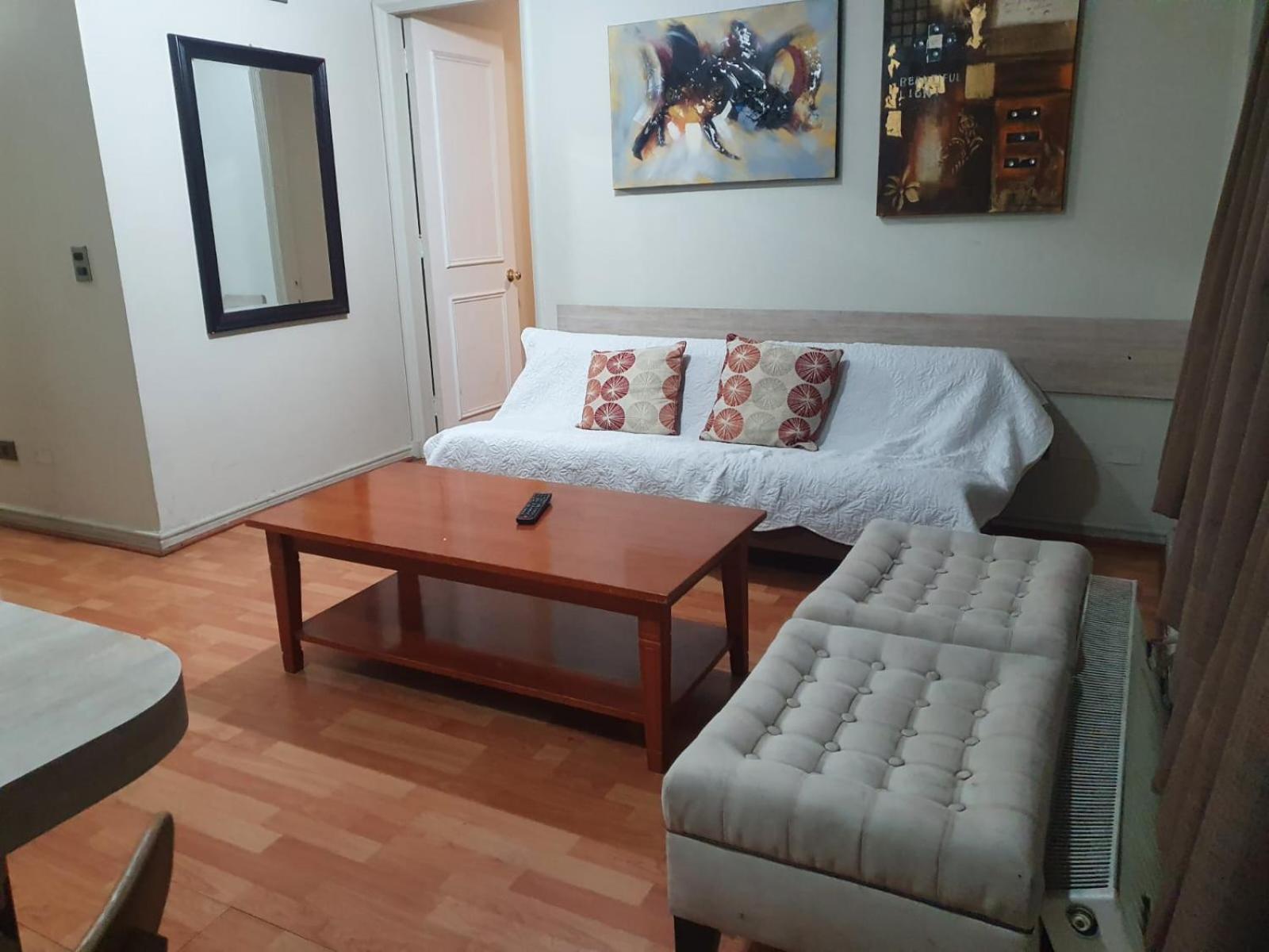 Departamento Con Ubicacion Privilegiada: Entre Metro Pedro De Valdivia Y Los Leones, Con Sillon Cama
